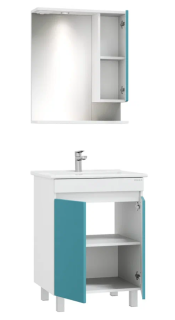 Напольная тумба Onika Марви 106153 60см бирюза